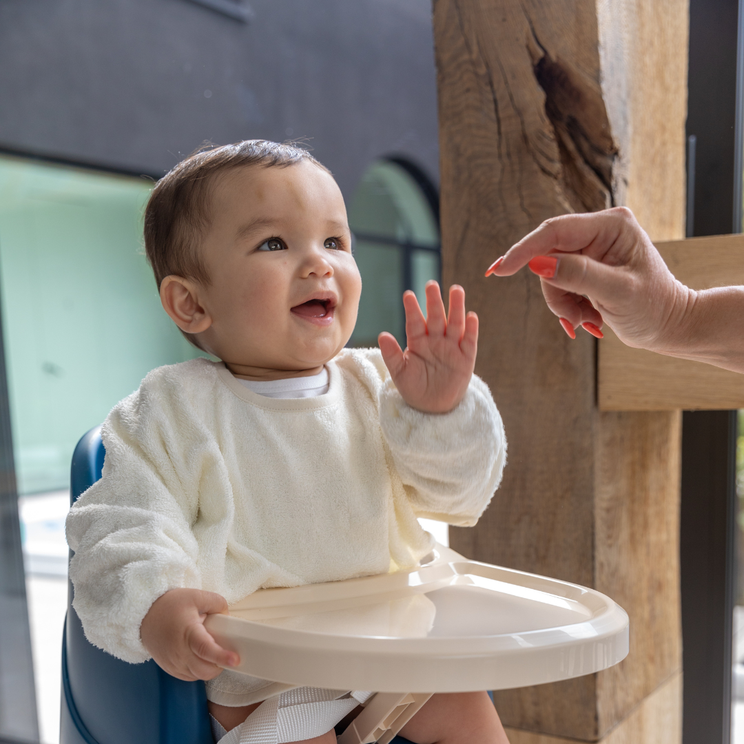 Bib with sleeves