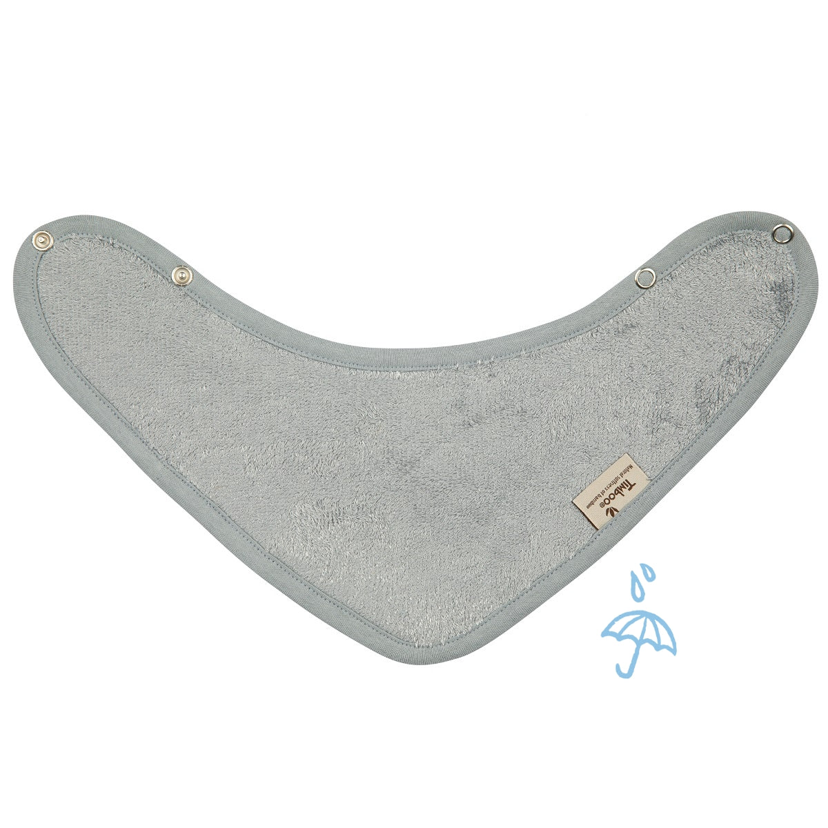 Waterproof bandana bib