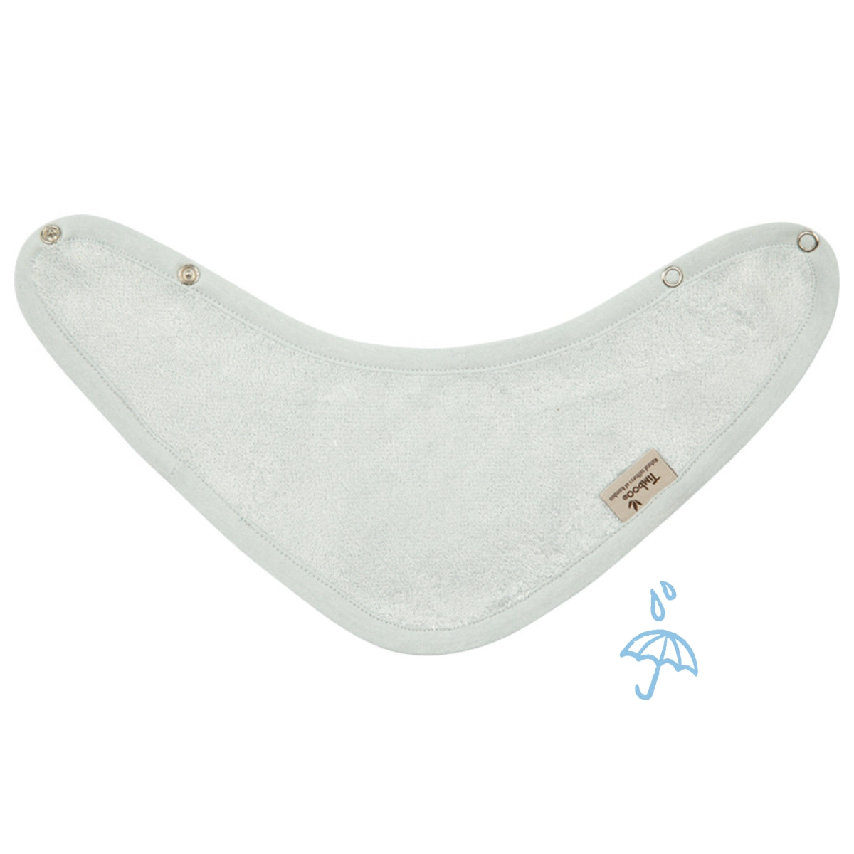 Waterproof bandana bib